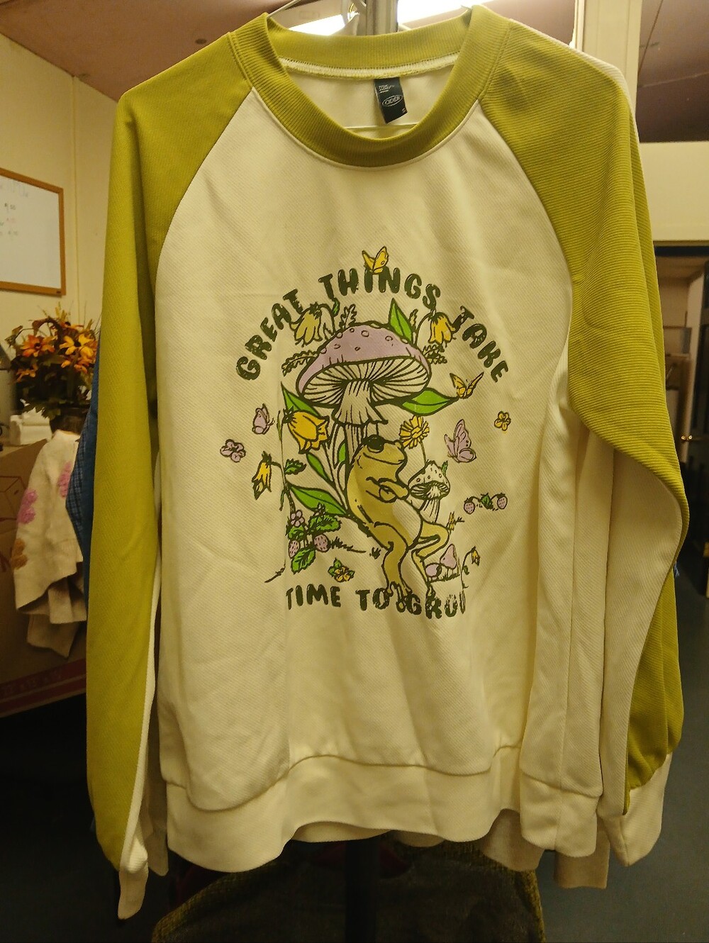 Cider Frog Sweat Shirt